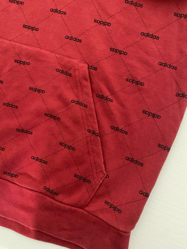 Sudadera Adidas Roja Talla M