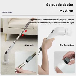 Cepillo Eléctrico Giratorio recargable