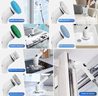 Cepillo Eléctrico Giratorio recargable