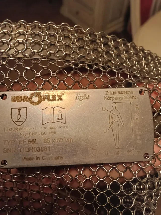 Delantal Malla Carnicero euroflex