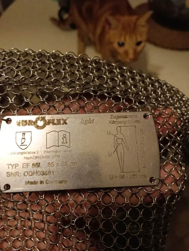 Delantal Malla Carnicero euroflex