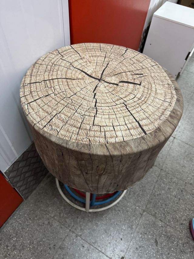 Cojín decorativo forma tronco