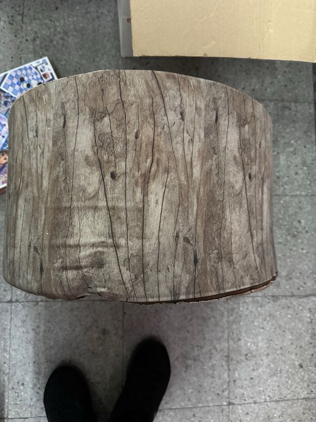 Cojín decorativo forma tronco