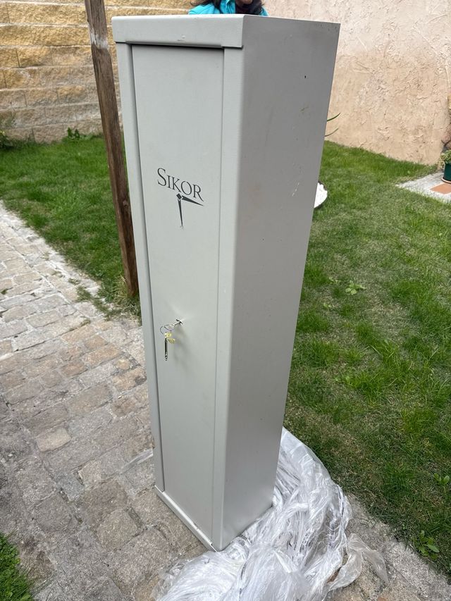 Armario Armero SIKOR Metálico Gris