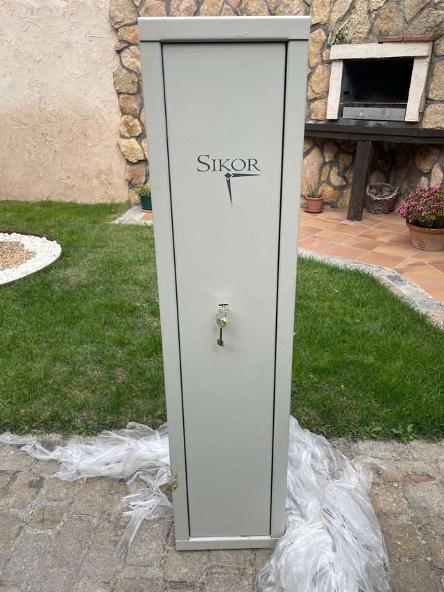 Armario Armero SIKOR Metálico Gris