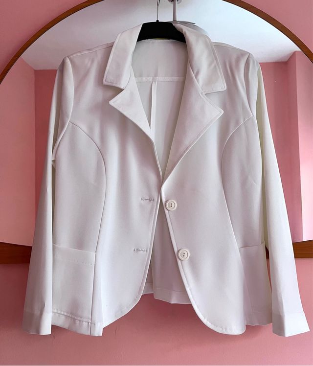 Chaqueta blanca Talla 44
