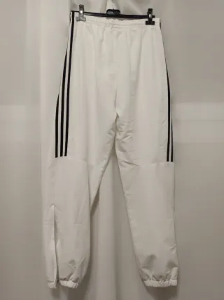 Pantalón Adidas Blanco Negro Talla M