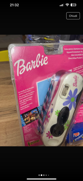 Fotocamera istantanea Barbie Pocket Camera
