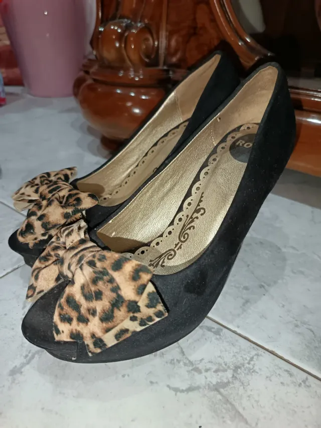 Tacones Leopardo Talla 37