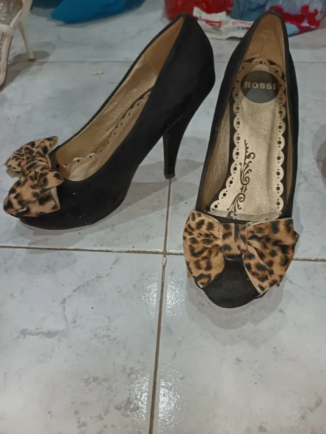 Tacones Leopardo Talla 37