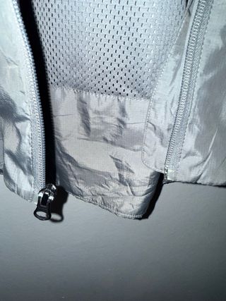 Chaqueta Adidas EXOS Windbreaker Gris Talla L