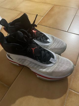 Scarpe Jordan Uomo Rosse, bianche e nere