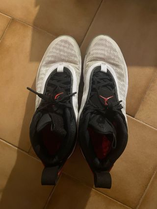 Scarpe Jordan Uomo Rosse, bianche e nere