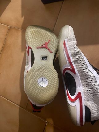 Scarpe Jordan Uomo Rosse, bianche e nere