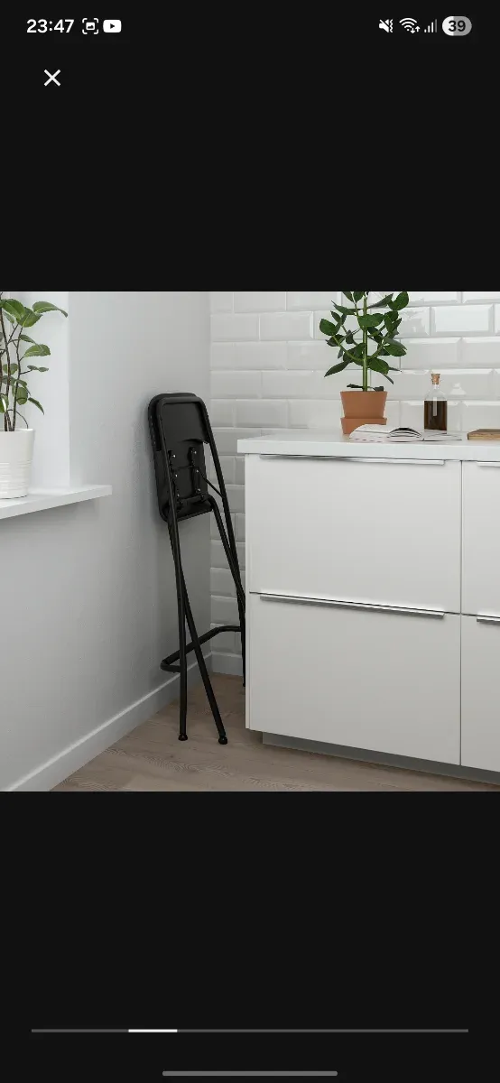 4 Cadeiras altas Ikea