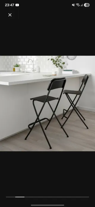 4 Cadeiras altas Ikea