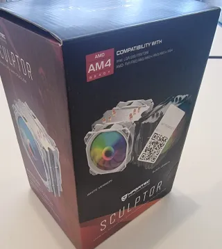 Disipador para PC, NFORTEC SCULPTOR ARGB.