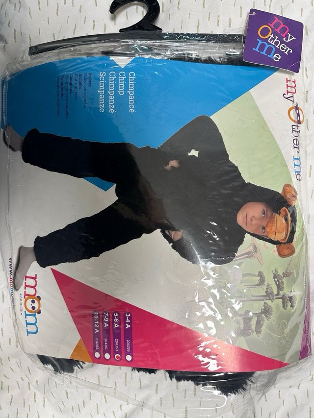 Disfraz de pato/ abeja/ pollito/ mono