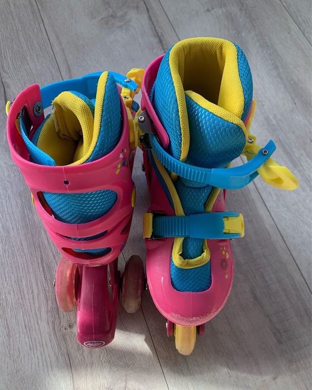 Patines infantiles + Bolsa Oxelo + Casco.