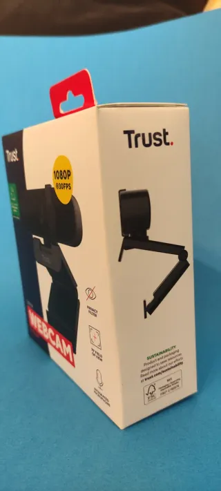 Webcam Trust FullHD 1080p a estrenar
