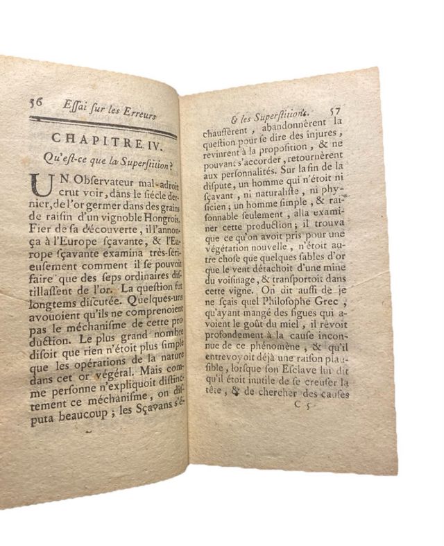 Libro antico 1765 Magia Stregoneria esoterismo
