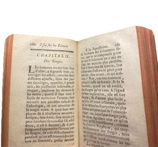 Libro antico 1765 Magia Stregoneria esoterismo