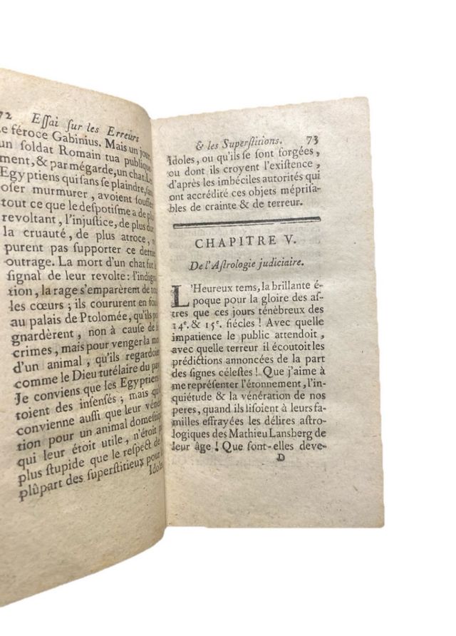 Libro antico 1765 Magia Stregoneria esoterismo