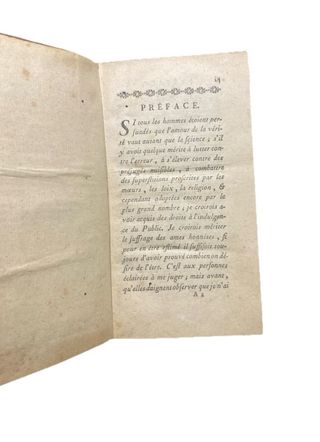 Libro antico 1765 Magia Stregoneria esoterismo