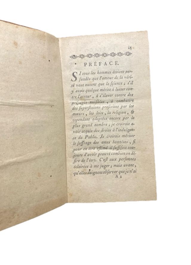 Libro antico 1765 Magia Stregoneria esoterismo