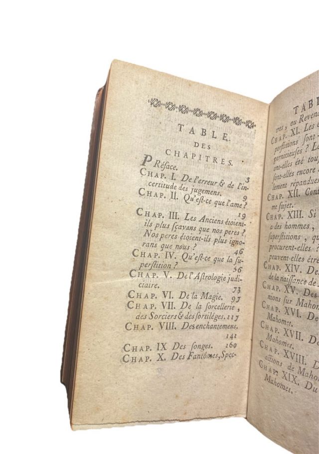 Libro antico 1765 Magia Stregoneria esoterismo