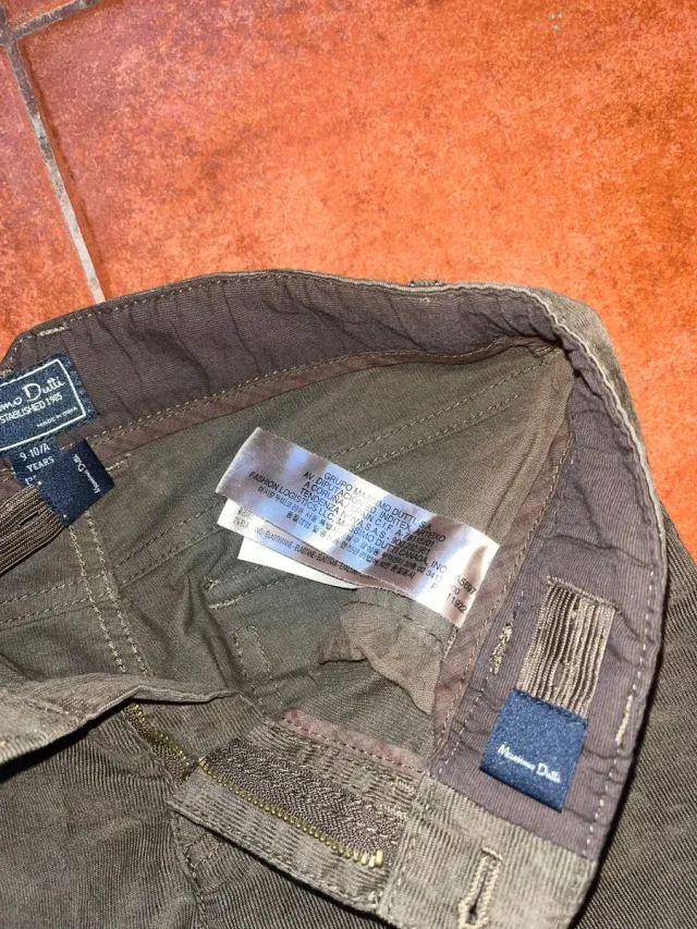 Pantalón Massimo Dutti Verde