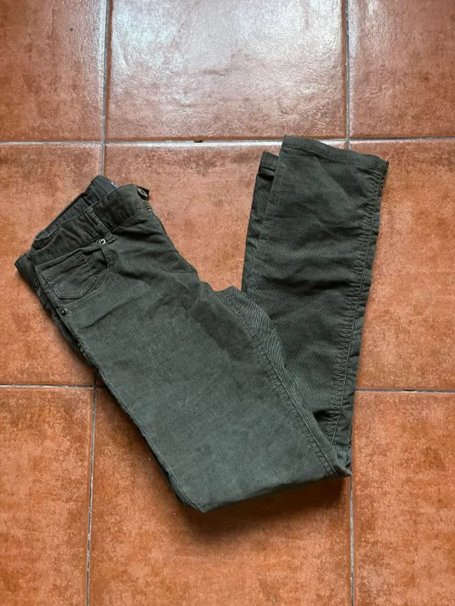 Pantalón Massimo Dutti Verde