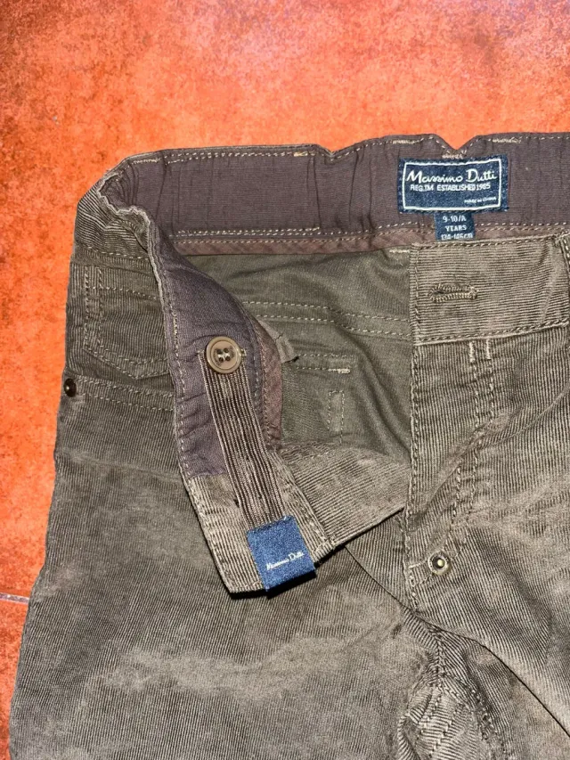 Pantalón Massimo Dutti Verde