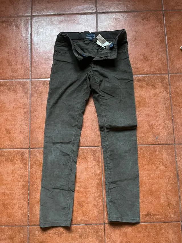 Pantalón Massimo Dutti Verde