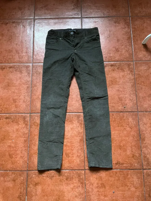 Pantalón Massimo Dutti Verde