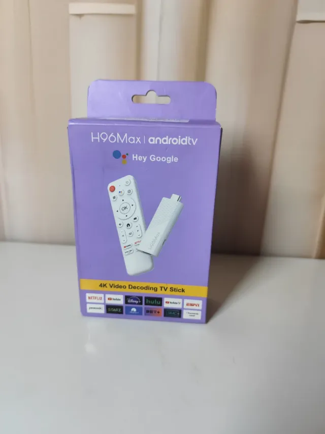 H96Max Android TV 4K Stick
