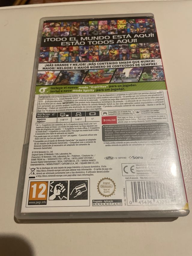 Super Smash Bros Ultimate Nintendo Switch