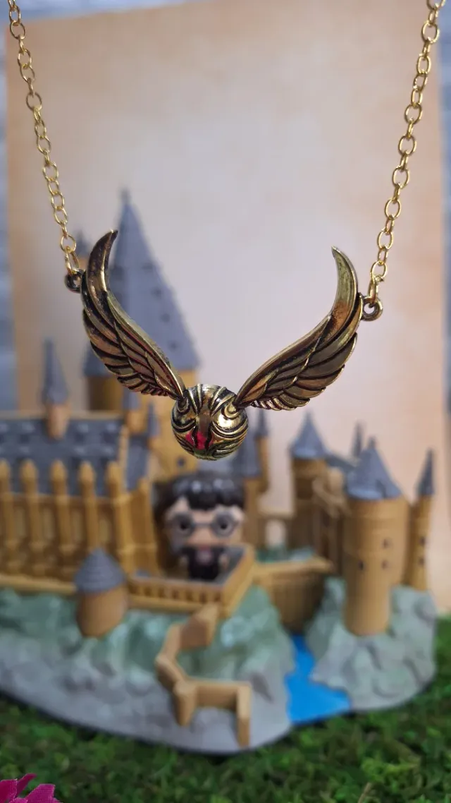 Colgante Snitch Dorada Harry Potter