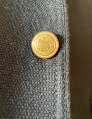 Chaqueta Americana Zara Azul