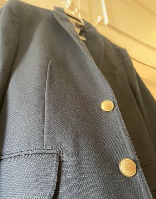 Chaqueta Americana Zara Azul