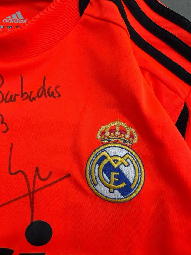 Camiseta Real Madrid Firmada Torneo Barbadas 2013