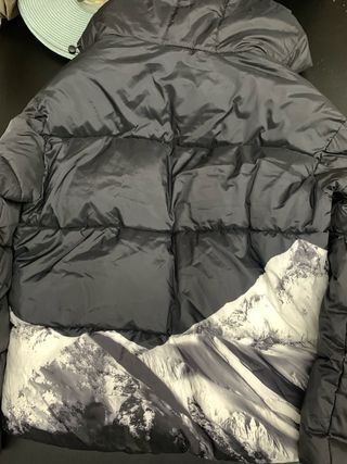 Abrigo acolchado Zara negroi