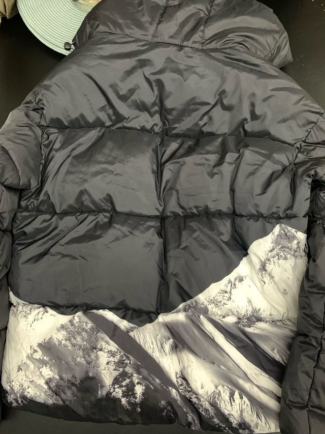 Abrigo acolchado Zara negroi