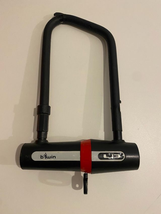 Candado Btwin U-Lock para bici/patinete