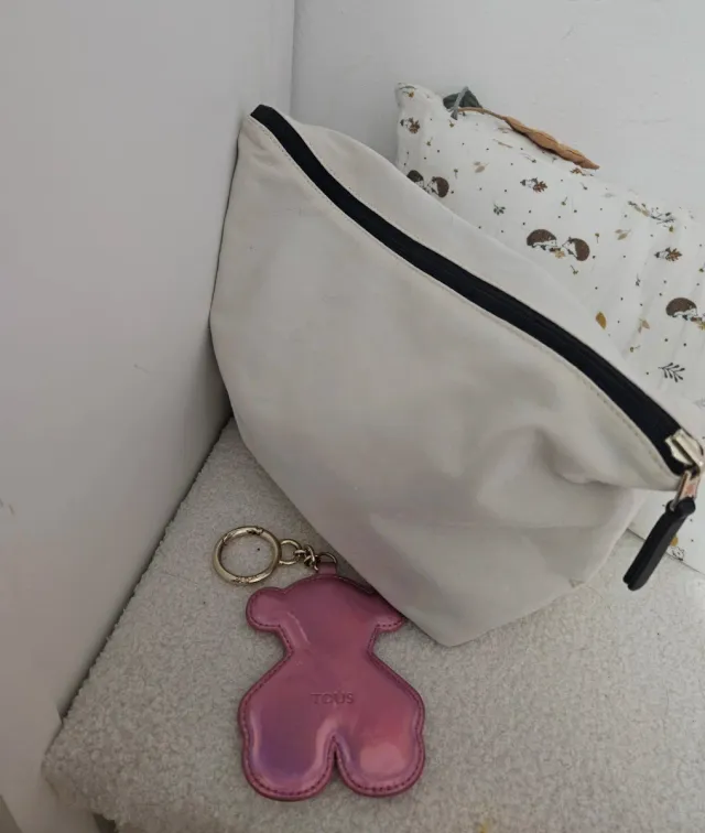 Bolsa Tous y Llavero Oso Rosa