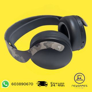 Auriculares Pulse 3D Grey Camo PS5