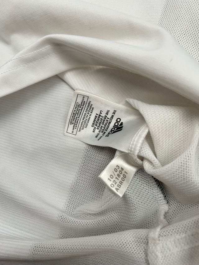 Camiseta Real Madrid Adidas Blanca