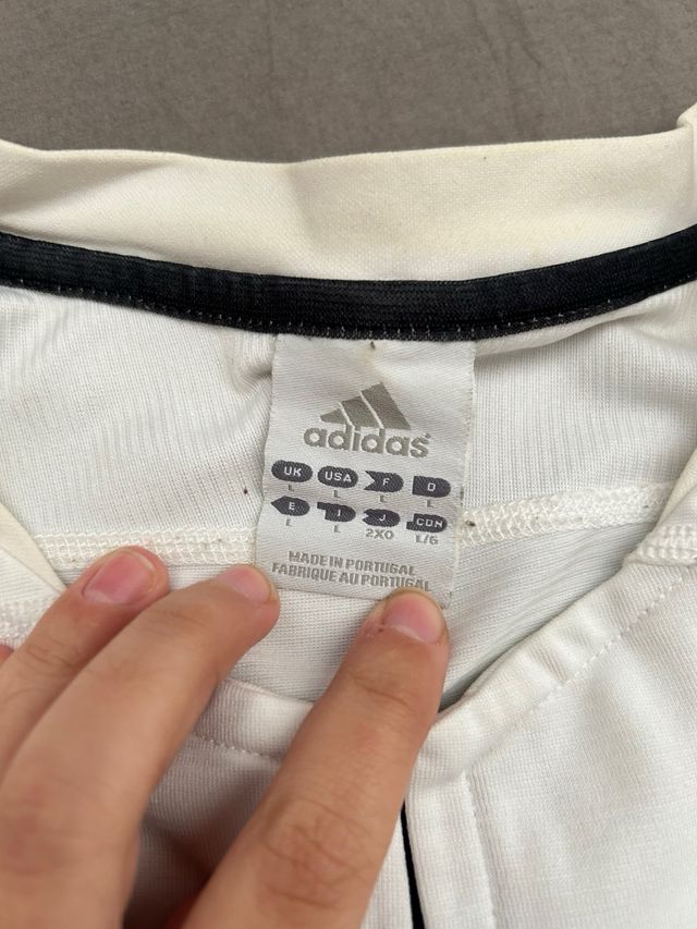 Camiseta Real Madrid Adidas Blanca