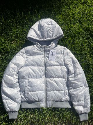 Abrigo Green Coast | Gris | Talla S | Cropped