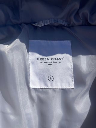 Abrigo Green Coast | Gris | Talla S | Cropped